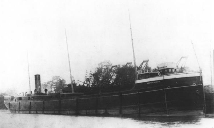 Historic photograph of the steel steamer Western Reserve